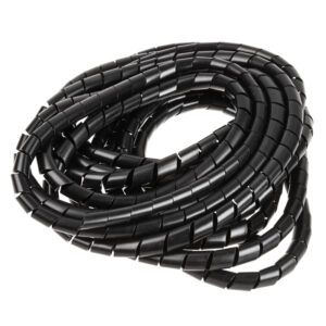 InLine spiral cable wrap, black - 18mm x 10m - Image 2