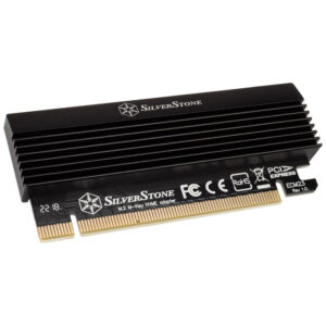 SilverStone SST-ECM23, PCI-E x4 to M.2 adapter with cooler
