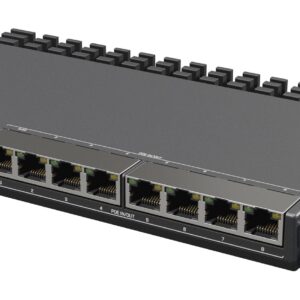 Mikrotik RB5009UG+S+IN laidinis maršrutizatorius 2.5 Gigabit Ethernet Juoda