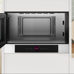 Bosch Serie 8 BFL7221W1 mikrobangų krosnelė Balta Mikrobangų krosnelė be papildomų funkcijų Įmontuoti 21 L 900 W - Image 2