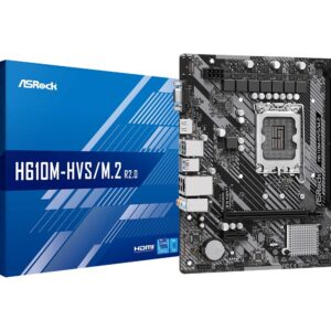 Asrock H610M-HVS/M.2 R2.0 Intel H610 LGA 1700 "micro ATX"
