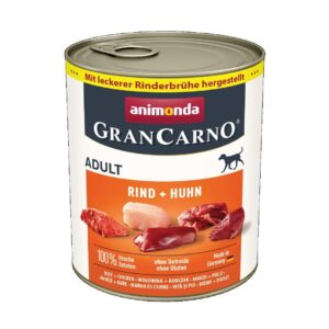 ANIMONDA GranCarno Adult Beef with chicken - drėgnas ėdalas šunims - 800g