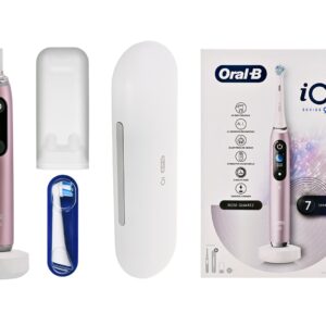 Braun Oral-B  iO Series 9 Rose Quartz elektrinis dantų šepetėlis