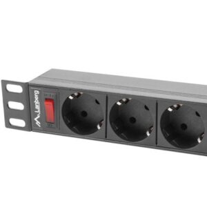 LANBERG MAITINIMO JUOSTOS STOVAS 19" PDU 1U 9X SHUKO - Image 3