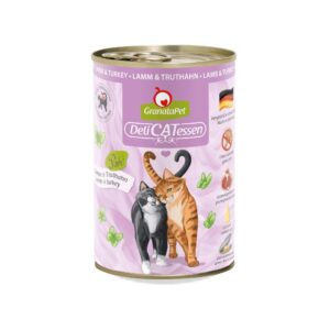 GranataPet DeliCATessen Lamb and turkey - šlapias kačių maistas - 400g