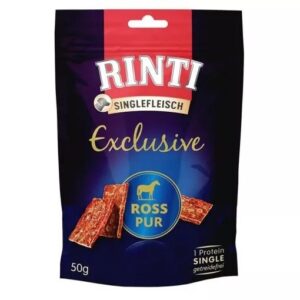 RINTI Singlefleisch Exclusive Horse - skanėstas šuniui - 50g