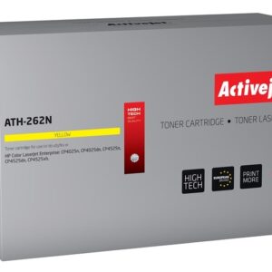 Activejet ATH-262N (pakaitinis įrenginys HP 648A CE262A; Supreme; 11000 puslapių; geltonas)
