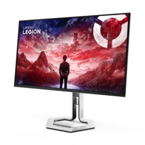 Lenovo Legion Pro 27Q-10 kompiuterio monitorius 67,3 cm (26.5") 2560 x 1440 pikseliai Quad HD QD-OLED Juoda, Pilka - Image 3