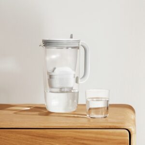 Brita Glass+1 Maxtra Pro PP filtravimo ąsotis (pilkos spalvos) - Image 3