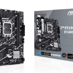 ASUS PRIME B760M-K Intel B760 LGA 1700 „micro ATX“