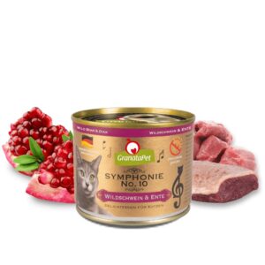 GRANATAPET Symphonie No.10 Wild boar and duck - šlapias kačių maistas - 200g - Image 2