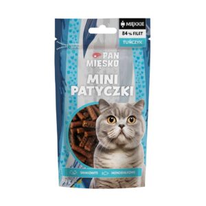 PAN MIĘSKO Mini Tuna Sticks - skanėstas katėms - 50g