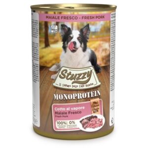 STUZZY Monoprotein Pork - šlapias maistas šunims - 400 g