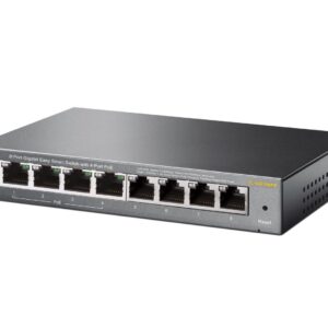TP-Link TL-SG108PE Valdomas L2 Gigabit Ethernet (10/100/1000) Maitinimas per Eternetą (PoE) Juoda - Image 3