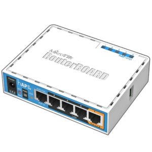 Mikrotik HAP ac lite 733 Mbit/ai Balta Maitinimas per Eternetą (PoE)