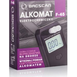 BACscan F-45 alkotesteris 0 - 4% Juoda