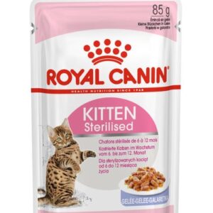 ROYAL CANIN FHN Kitten Sterilised - Šlapias kačių ėdalas - 12x85g