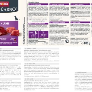 ANIMONDA GranCarno Senior Beef and lamb - drėgnas ėdalas šunims - 800g - Image 2