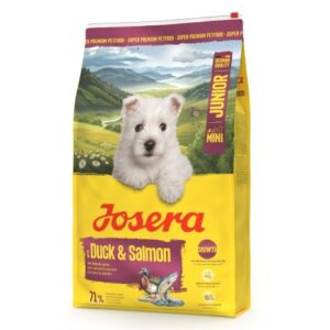 JOSERA Mini Junior Duck & Salmon - sausas maistas šunims - 10kg