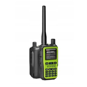 Baofeng UV-5R ES MINI USB-C „Bluetooth“ VHF UHF aviacijos dažnių juosta Žalia racija - Image 2