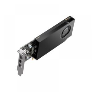 PNY NVIDIA A1000 8GB GDDR6 128 BITŲ, ŽEMO PROFILIO, PCIE 4.0 X8, VIENAS LIZDAS, 4 X MINI DISPLAYPORT 1.4A, 50 W, LP LAIKIKLIS, 4 X MDP Į DP ADAPTERIS, PAKARTOTINIS - Image 3