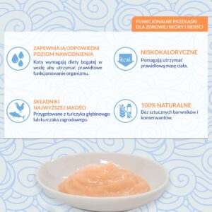 INABA Churu Skin&Coat Chicken recipe - skanėstas katėms - 4x14 g - Image 3