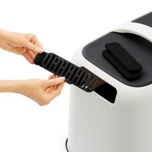 ROTHO Carbon filtras BALTAI kraiko dėžutei - 3 vnt. - Image 2