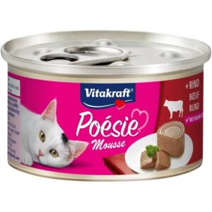 VITAKRAFT Poésie Mousse Beef - šlapias kačių maistas - 85g