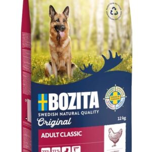 BOZITA Original Adult Classic Chicken - sausas maistas šunims - 12kg