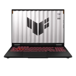 ASUS TUF Gaming A16 FA608UH-R7165 AMD Ryzen™ 7 260 Knyginis kompiuteris 40,6 cm (16") WUXGA 16 GB DDR5-SDRAM 512 GB SSD NVIDIA GeForce RTX 5050 Wi-Fi 6E (802.11ax) NoOS Juoda, Pilka