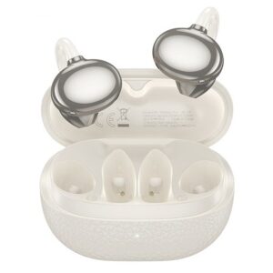 Hoco EA5 DUKE III Ausinės belaidės atviros ausinės Bluetooth ryšys / muzika Balta - Image 2