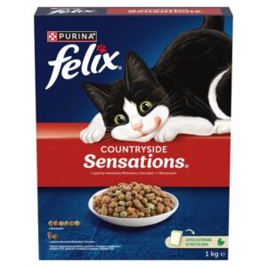 PURINA Felix Countryside Sensations - sausas kačių maistas - 1kg