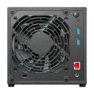 Asustor AS1204T NAS Tower Realtek RTD1619B 1 GB DDR4 0 TB ADM Juoda - Image 2