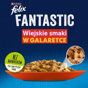 PURINA Felix Countryside Selection - šlapias kačių maistas - 120x85g - Image 2
