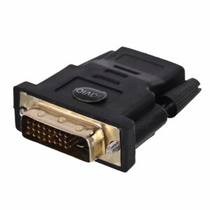 Savio CL-21 cable gender changer DVI HDMI Juoda - Image 2