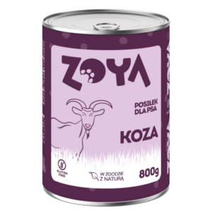 ZOYA Goat - drėgnas ėdalas šunims - 800g