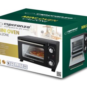 Esperanza EKO007N Mini orkaitė 10 l 800 W juoda - Image 3