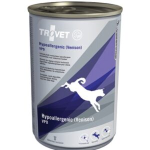 TROVET Hypoallergenic VPD with venison - Šlapias maistas šunims - 400 g