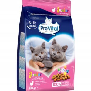 PREVITAL Junior Chicken - sausas kačių maistas - 950g