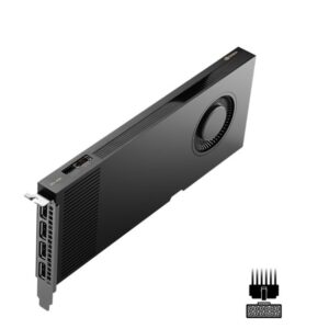 Vaizdo plokštė PNY NVIDIA RTX 4000 Ada Generation, 20 GB GDDR6 160-bit,  PCIe 4.0 x16, Single Slot, 4x Mini DP 1.4a, ATX - ATX bracket, 1x 16-pin power supply cable, retial - Image 2