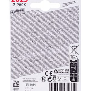 Energizer CR2025/2 3V Eco specialioji baterija - Image 3