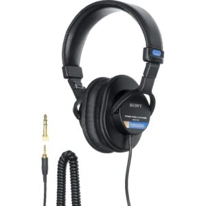Sony MDR-7506 - uždaros studijinės ausinės, juodos spalvos