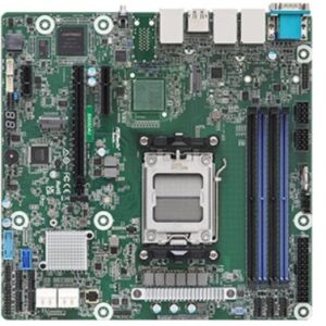 Asrock B650D4U pagrindinė plokštė AMD B650 Express AM5 lizdas „micro ATX“