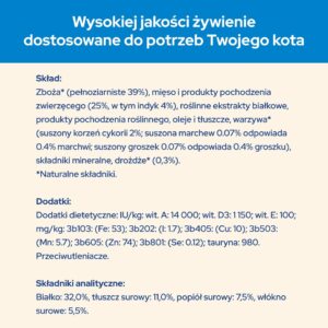 Purina CAT CHOW sausas kačių maistas 1,5 kg Adult Kalakutiena - Image 3