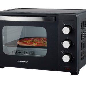 Esperanza EKO008N Mini orkaitė 20 l 1280 W juoda - Image 2