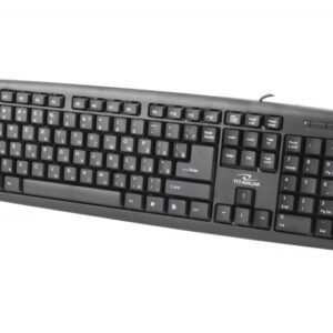 Esperanza TKR101 klaviatūra Biuras USB QWERTY Anglų, rusas, Rusijos Juoda - Image 2