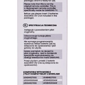 Savio RC-09 Infraraudonųjų spindulių nuotolinio valdymo pultas Smart TV - Image 2