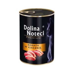 Dolina Noteci Premium kuriame gausu anties  - drėgnas kačių maistas - 400g
