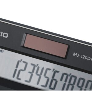 Casio MJ-120D Plus skaičiuotuvas Desktopas Pagrindinis skaičiuotuvas Juoda - Image 3