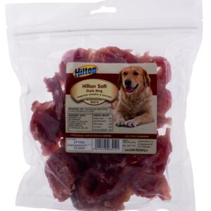 HILTON Soft duck rings - skanėstas šunims - 500 g